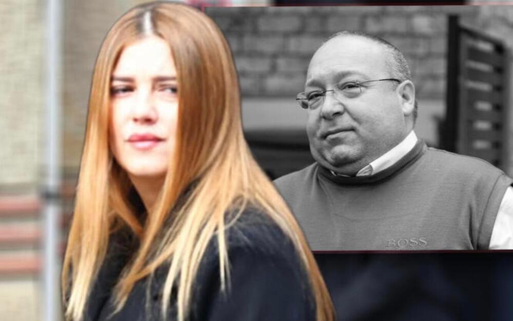 Kija Kockar na kremaciji Vladimira Vuletića: Njegova bivša studentkinja sva u crnom, bleda i ispijena (FOTO)