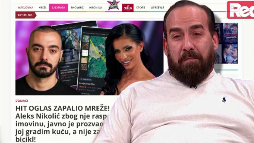 Nastavlja se rat oko Aleks Nikolić! Bivši dečko Milovan prozvao bivšeg muža Uroša zbog HIT OGLASA: Sedam godina kasnije, i dalje se baviš njom!