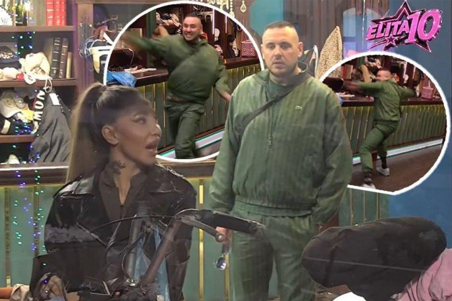 PODIVLJALI CAR DEMOLIRAO CELO IMANJE, LOMI SVE PRED SOBOM, ANELI JAUČE NA SAV GLAS! Uznemirujuće scene u "Eliti 10", ona se uplašila BATINA!